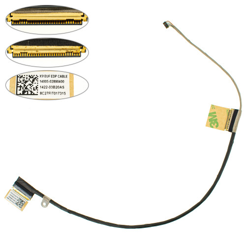 Шлейф матрицы для ноутбука Asus (X512DK, X512DA) LED (14005-02890300)