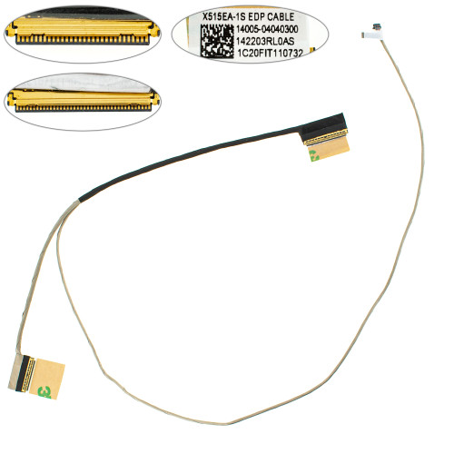 Шлейф матриці для ноутбука Asus (X515, V5200E,) 30pin LED (14005-04040300)