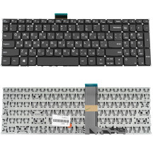Клавиатура для ноутбука LENOVO (IdeaPad: 3-15, 3-17 series) rus, black, без фрейма