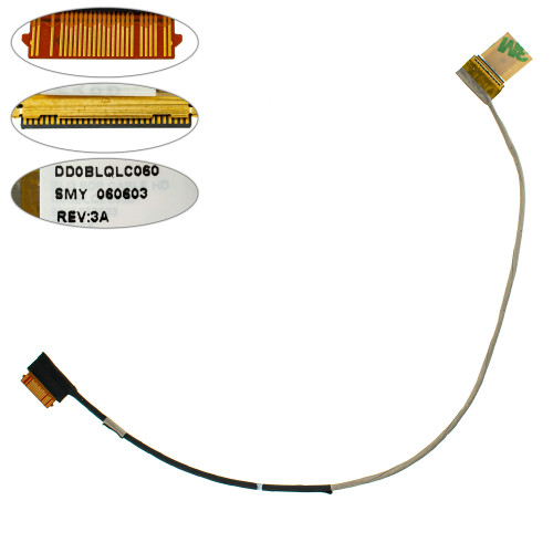 Шлейф матрицы для ноутбука Toshiba (S55-C, L55D-C) 30pin LED (DD0BLQLC060)
