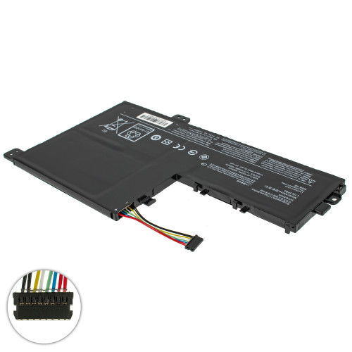 Батарея для ноутбука LENOVO L15M3PB0 (СМОТРЕТЬ КРЕПЛЕНИЯ! IdeaPad: 320S-14IKB, 330S-15IKB) 11.4V 4500mAh 50Wh Black