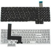 Клавиатура для ноутбука ASUS (G750) rus, black, без фрейма