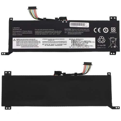 Батарея для ноутбука LENOVO L19C4PC0 (Legion 5 15ARH05, 5 15IMH05H) 15.4V 3850mAh 59Wh Black