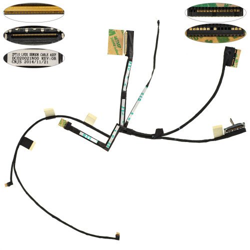 Шлейф матриці для ноутбука HP (Pavilion: 11-N, X360, ZPT10), LED (DC020021N00)