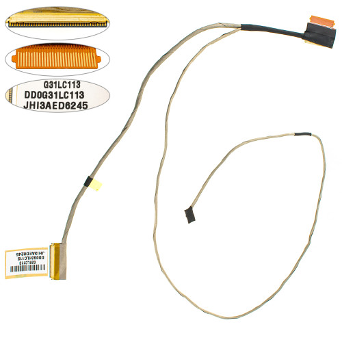 Шлейф матрицы для ноутбука HP (14-AL, 14-AV, TQN-Q171), 40pin LED (DD0G31lC113)