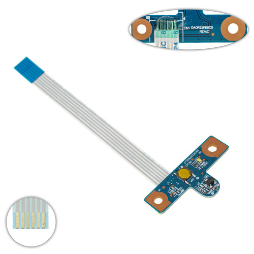 Плата с кнопкой включения для ноутбука HP Pavilion G4-1000 G6-1000 (DA0R22PB6C0)