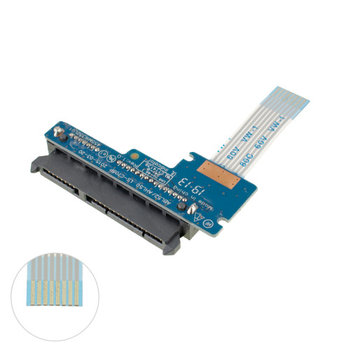 Шлейф жесткого диска SSD/HDD для ноутбука HP (15-ac 15-af 15-ay 15-ba 15-bn), (abl52/ahl50 ls-c703p)