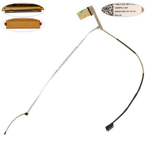 Шлейф матрицы для ноутбука HP (15-dy 15s-fq 15-ef 15s-eq tpn-q230 30pin), (DD00P5LC201)