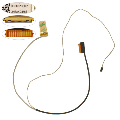 Шлейф матрицы для ноутбука HP (17-ab 30pin), (DD0G37LC001)