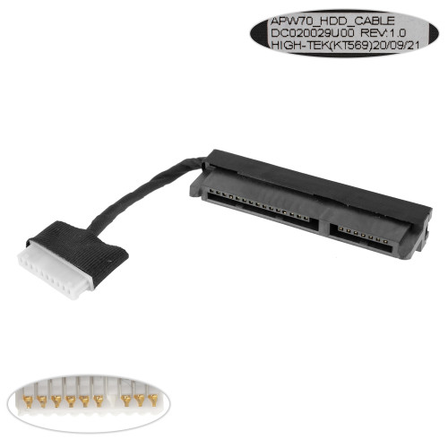 Шлейф жорсткого диска SSD/HDD для ноутбука HP (ZBOOk15 ZBOOk 17 G3 G4), (DC020029U00)