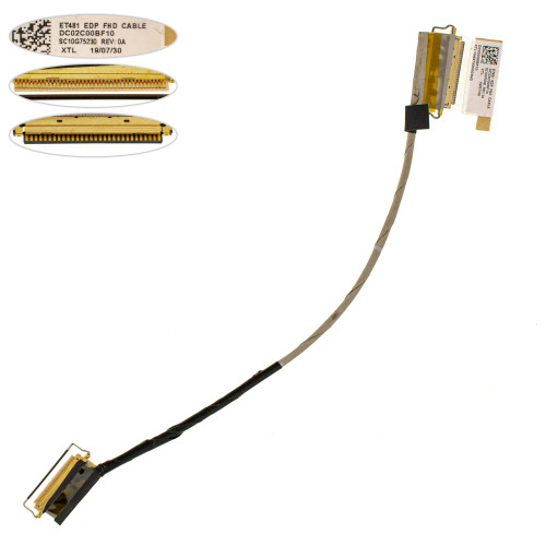 Шлейф матрицы для ноутбука LENOVO (T480S 30pin), (01YN993 DC02C00BF10)