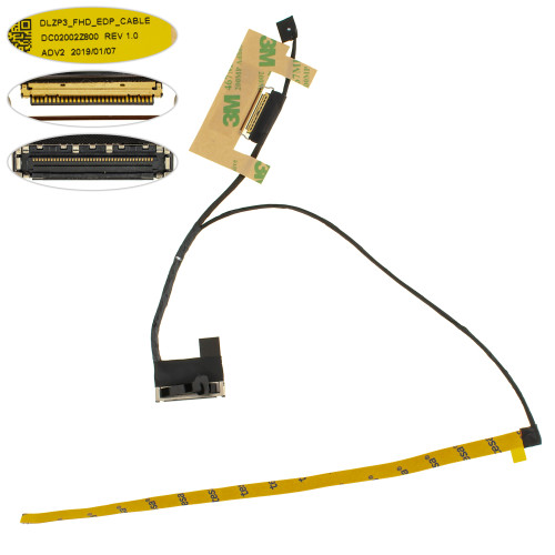 Шлейф матрицы для ноутбука LENOVO (yoga 730-13ikb iwb isk 5C10Q95877 DC02002Z800), (dc02003gc00)