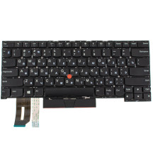 Клавиатура для ноутбука LENOVO (ThinkPad: T490s, T495s) rus, black, без фрейма
