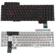 Клавиатура для ноутбука ASUS (G752 series ) rus, black, без фрейма,
