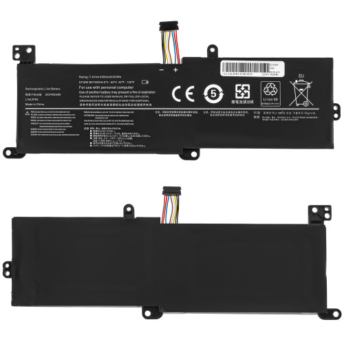 Батарея для ноутбука LENOVO L16L2PB2 (IdeaPad: 320-15IAP, 320-15ISK, 320-15IKB) 7.5V 4500mAh 33Wh Black