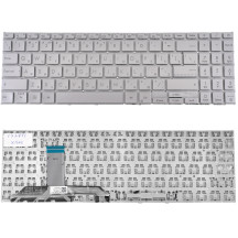 Клавиатура для ноутбука ASUS (X1502 series) rus, silver, без фрейма