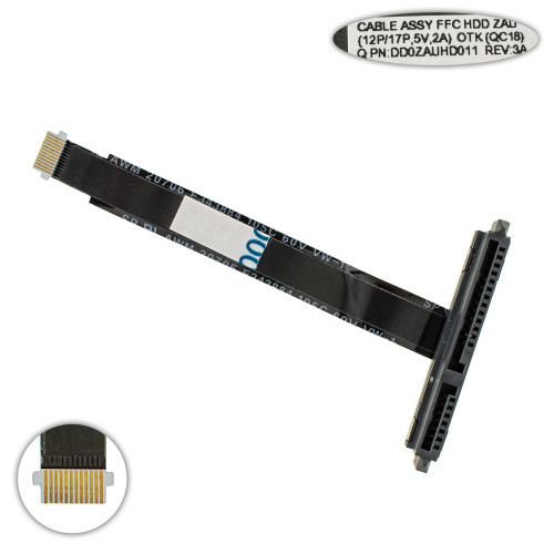 Шлейф жесткого диска SSD/HDD для ноутбука ACER (A315-55-23 55G A515-44 44G), (DD0ZAUHD011)