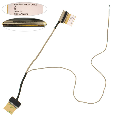 Шлейф матрицы для ноутбука ASUS (F540YA X540I R540LJ X540 R540 D540 40), (ddxkaglc010)