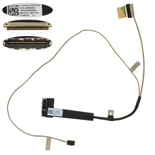 Шлейф матрицы для ноутбука ASUS (GL503VS-1A), (1422-02RM0A2)