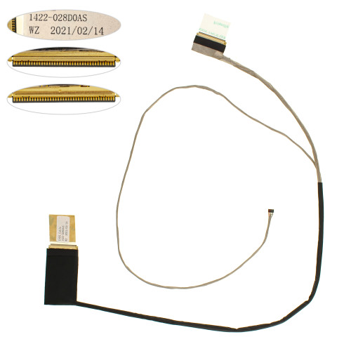 Шлейф матрицы для ноутбука ASUS (GL552VW/jx/j/v/vl ZX50J/JX/VW/VX 40pin,40pin), (1422-028d0as)