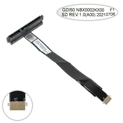 Шлейф жорсткого диска SSD/HDD для ноутбука DELL (5593 5594 15 3505), (0DXKT3 nbx0002kx00)