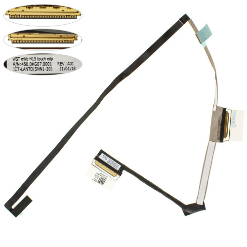 Шлейф матрицы для ноутбука DELL (Dell Inspiron 7500 7501 40pin), (0HG05R 450.0kg07.0001)