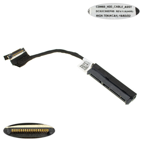 Шлейф жесткого диска SSD/HDD для ноутбука DELL (E5280), (DC02C00EP00 0RK5TV)