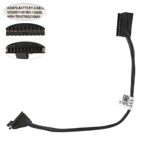 Шлейф для подключения аккумулятора DELL (E5450 ZAM70), (08X9RD DC02001YJ00)