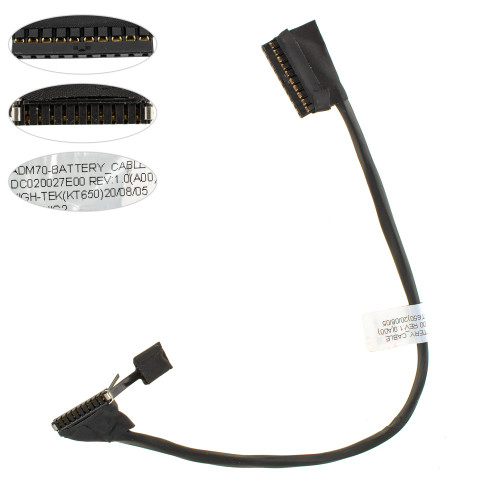 Шлейф для подключения аккумулятора DELL (E5470 ADM70), (0C17R8 DC020027E00)