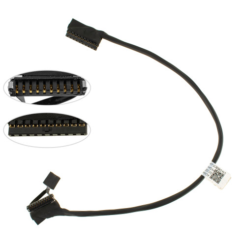 Шлейф для подключения аккумулятора DELL (E5580 M3520 CDM80), (DC02002NY00 0968CF)