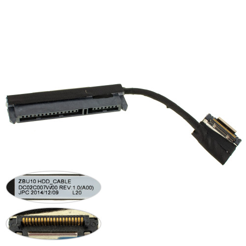 Шлейф жесткого диска SSD/HDD для ноутбука  DELL (e7450), (DC02C007W00)