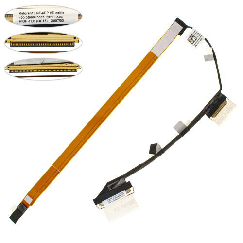 Шлейф матрицы для ноутбука DELL (Inspiron 13-7373 7370 7380 P83G 30 hd), (450.0b608.0003 014wwx)