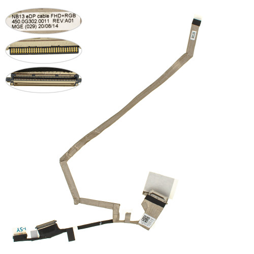 Шлейф матрицы для ноутбука DELL (Latitude 5300 E5300), (0HFCCY 450.0g302.0011)