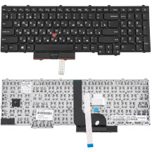 Клавиатура для ноутбука LENOVO (ThinkPad: P50, P70) rus, black