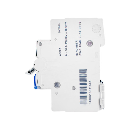 Переключатель напряжения 2-0-1, 2P, 32A, 7kW, 50Hz