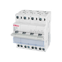 Переключатель напряжения 2-0-1, 4P, 63A, 14kW, 50Hz