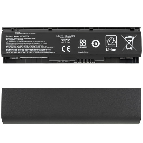 Батарея для ноутбука HP PA06 (Omen: 17-W000, 17-W200; Pavilion: 17-AB000, 17-AB200, 17t-AB200 series) 11.1V 4400mAh 49Wh Black
