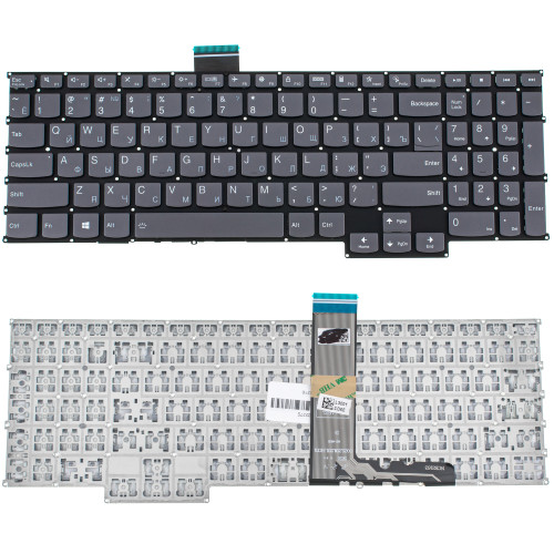 Клавиатура для ноутбука LENOVO (ThinkBook 16p G2, G3), rus, black, без фрейма, без подсветки (ОРИГИНАЛ)