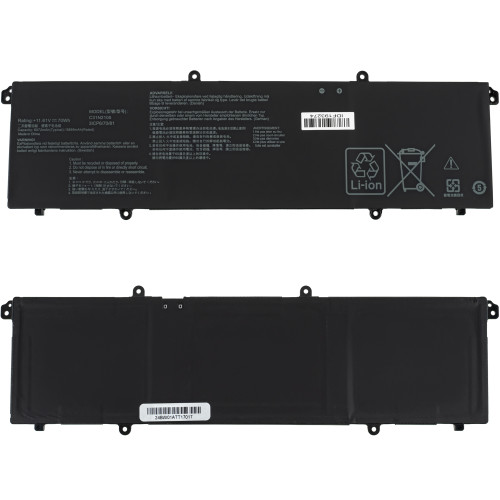 Батарея для ноутбука ASUS C31N2105 (K3402ZA, K3502ZA X1403ZA, X1503ZA, M3402QA, M3502QA, S5402ZA, S5602ZA) 11.61V 6070mAh 70Wh Black