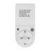 Реле напряжения Open Electric VP-2166, 165v-265V, 16a, 3000w, белый (220B-50гц), с индикатором