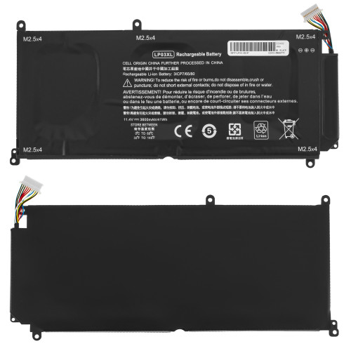 Батарея для ноутбука HP LP03XL (Envy 15-AE000, 15-AE100) 11.4V 3600mAh 41Wh Black