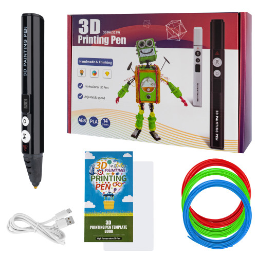 3D ручка 3D-V8, чорна