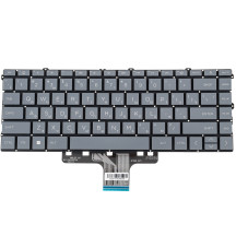 Клавиатура для ноутбука HP (240 G10) rus, gray, без фрейма