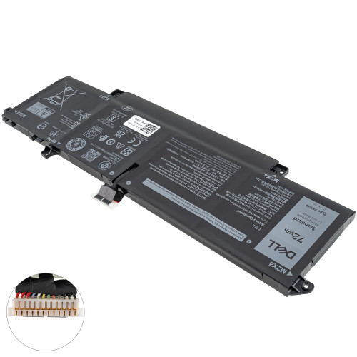 Оригинальная батарея для ноутбука DELL P83V9 (Precision 5470) 15.4V 72W Black 