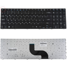 УЦЕНКА ! Клавіатура для ноутбука ACER (AS: 5236, 5336, 5410, 5538, 5553, EM: E440, E640, E730, G640) rus, black