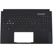 Клавіатура для ноутбука ASUS (FX507 series, Keyboard+передня панель) eng, black, підсвічування клавіш