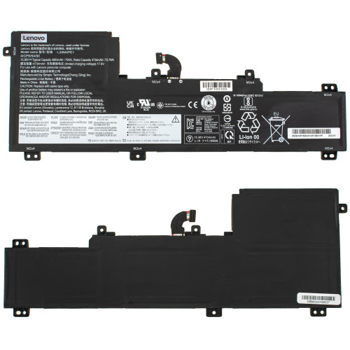 Оригинальная батарея для ноутбука LENOVO L20M4PE1 (IdeaPad 5 Pro 16ACH6, 5 Pro 16ARH7) 15.36V 4883mAh 75Wh Black