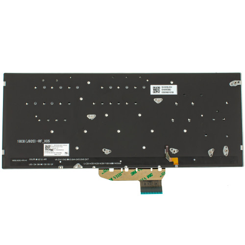 Клавіатура для ноутбука ASUS (X430 series) rus, silver, без кадру, підсвічування клавіш