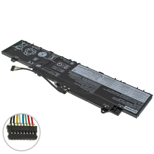 Оригінальна батарея для ноутбука LENOVO L19L3PF7 (IdeaPad 5 14ARE05, 5 14ITL05, 5 14ALC05) 11.1V 4010mAh 44.5Wh Black