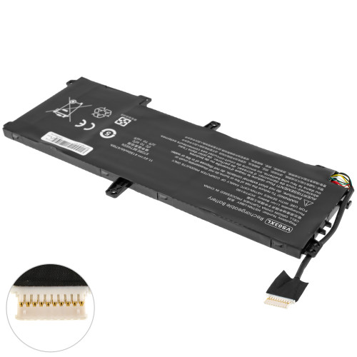 Батарея для ноутбука HP VS03XL (Envy 15-AS series) 11.4V 4100mAh 47Wh Black